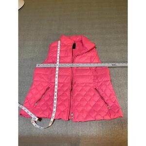 Talbots Fuchsia Puffy Vest - Size L - Snow In Style!